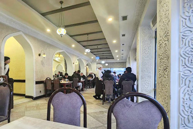 Interior, Faiza Restaurant