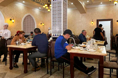 Interior, Faiza Restaurant