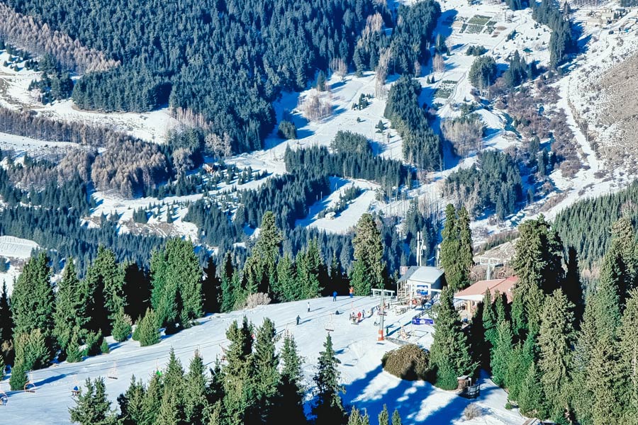Ski Resort Karakol, Kyrgyzstan