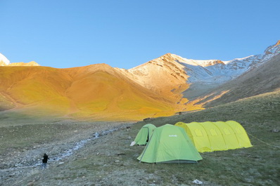 Ak-Tyubek Base Camp