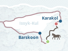 Конный тур по Кыргызстану-1