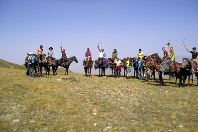 Horse riding