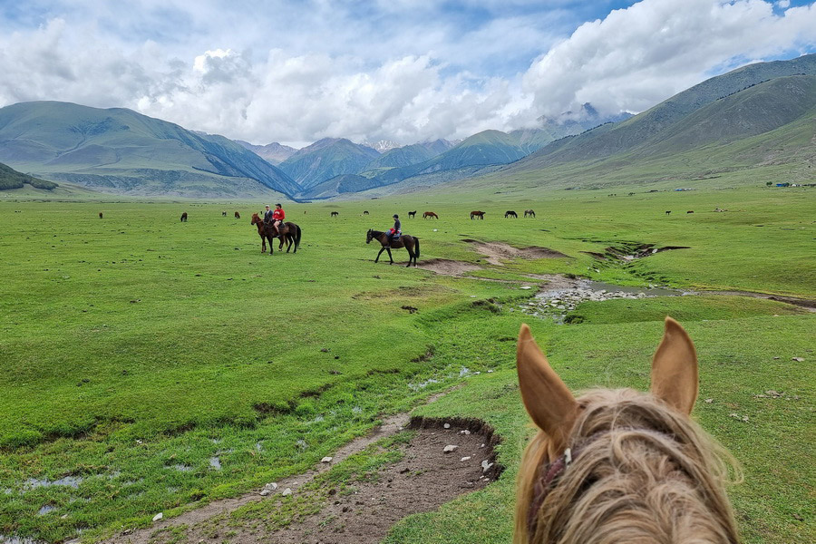 Horse riding