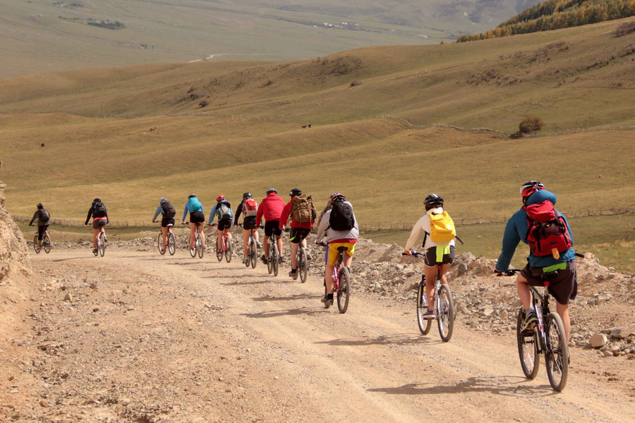 Randonnées à vélo au Kirghizistan