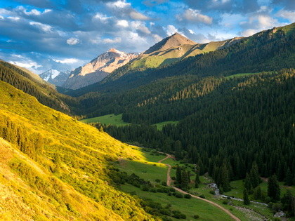 Mountains and Lakes of Tian Shan Trekking Group Tour