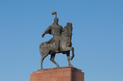 The Monument of Kyrgyz National hero Manas, Bishkek