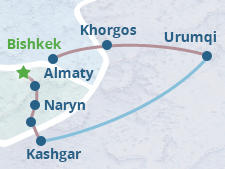 Circuit sur la Route de la Soie : Kirghizistan, Chine, Kazakhstan