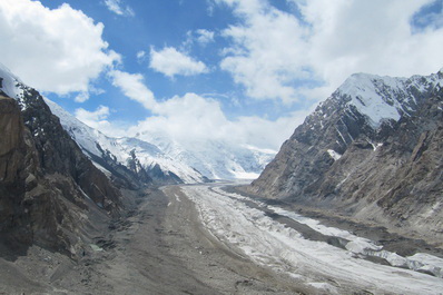 Komsomolskiy Glacier