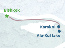 Senderismo: Lago Ala-Kul