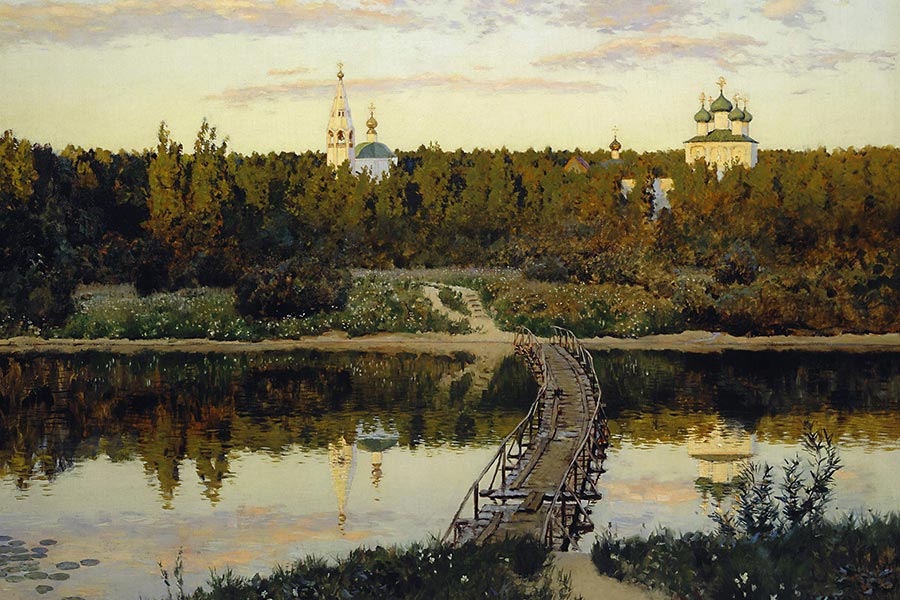 “Quiet Abode”, I.I. Levitan