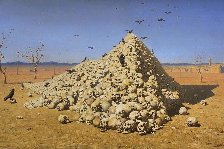 “Apothéose de la guerre”, V. V. Vereshchagin