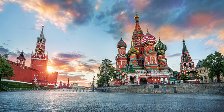 Place Rouge, Moscou, Voyage en Russie