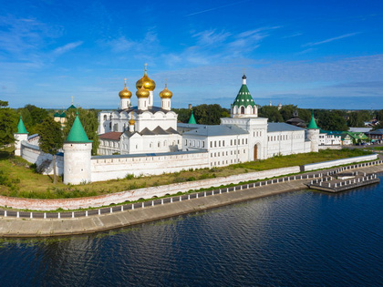 Russia, Golden Ring city of Uglich on the banks of