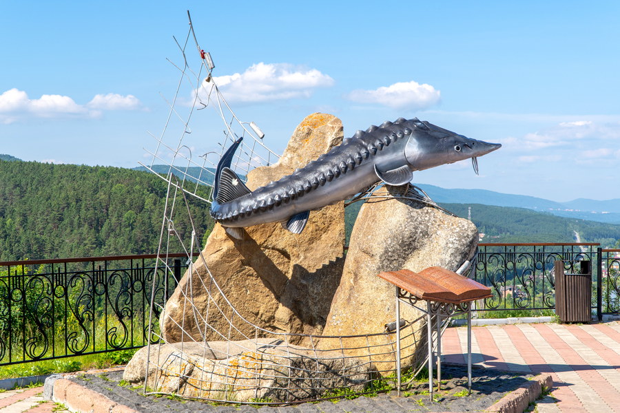 Viewpoint "the Czar Fish", Krasnoyarsk