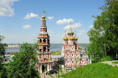 Christmas Stroganov Church