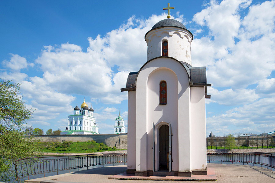 Olginskaya Chapel in Pskov
