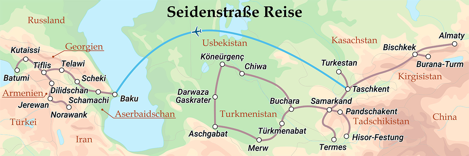 Seidenstraße Reisen