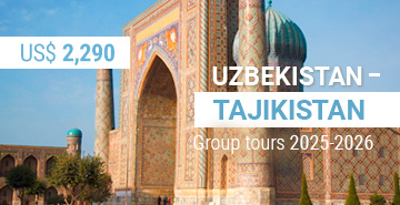 Uzbekistan-Tajikistan Group Tours 2025-2026