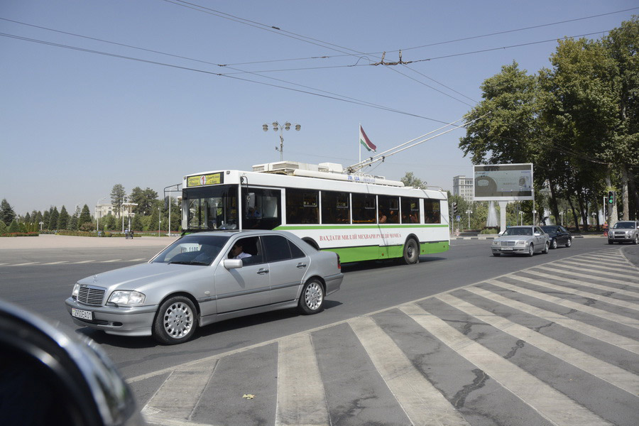 Городской транспорт в Душанбе