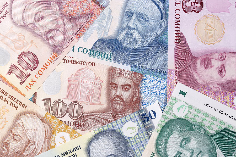 Somoni, Currency in Dushanbe