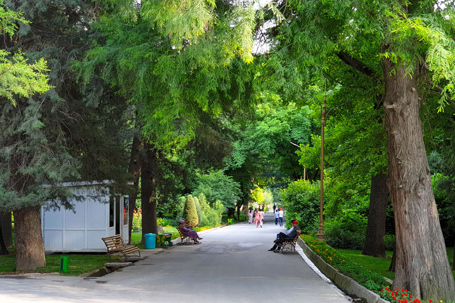 Jardín Botánico, Dushanbé