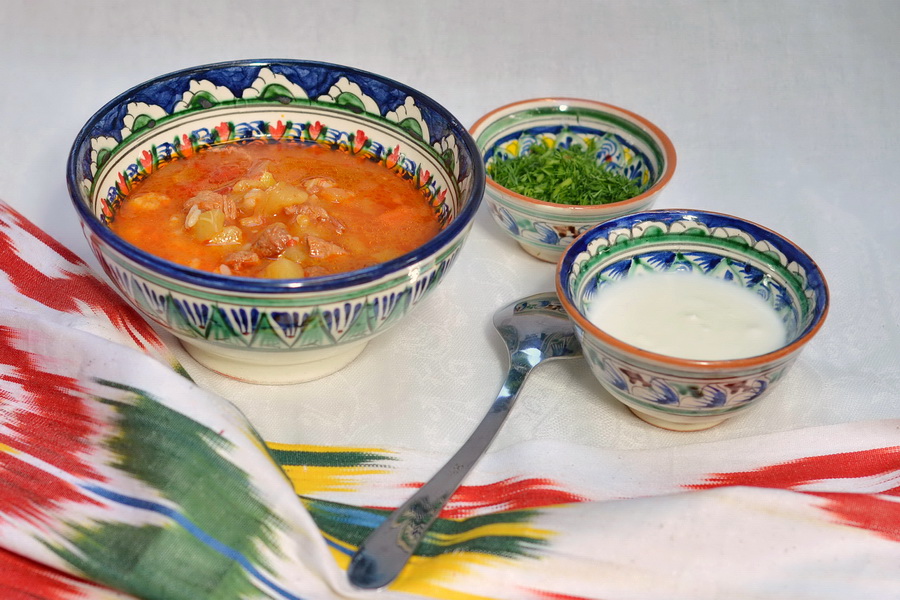 Traditional Tajikistan Food