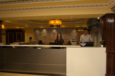 Reception, Atlas Hotel