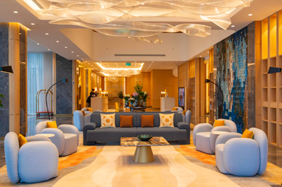 Lobby, Crowne Plaza Hotel