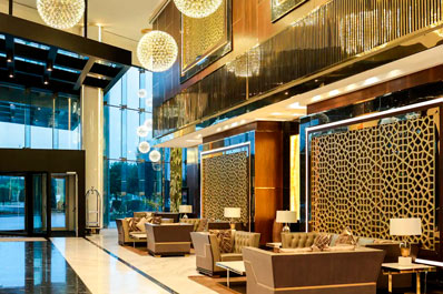 Lobby, Hyatt Regency Hotel