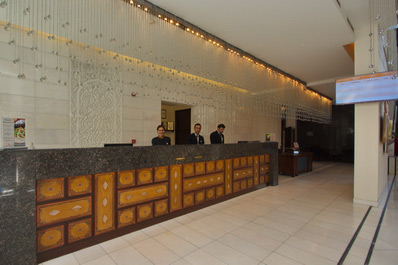 Reception, Dushanbe Serena Hotel