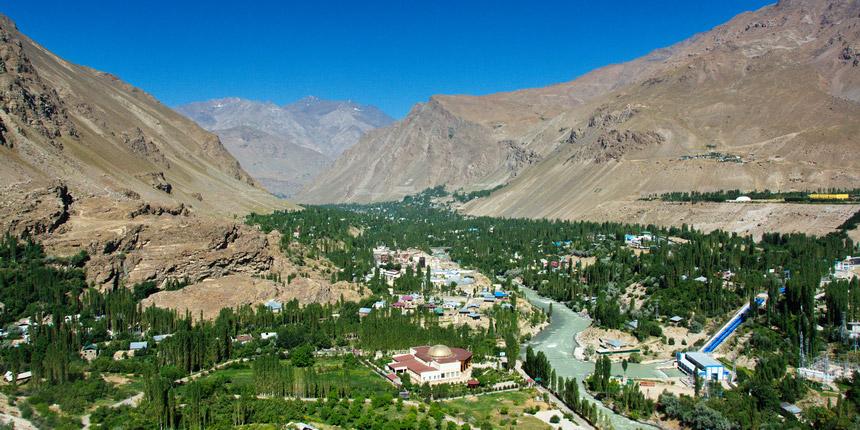 Khorugh, Tayikistán
