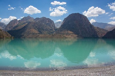 Lago Iskanderkul, Tayikistán