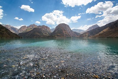 Lago Iskanderkul, Tayikistán