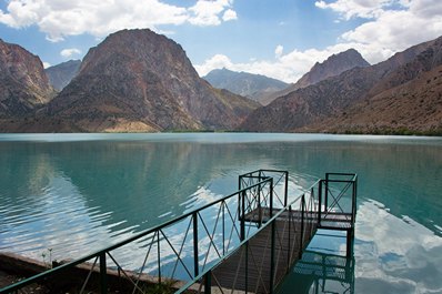 Lago Iskanderkul, Tayikistán