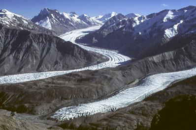 Glaciers in Tajikistan