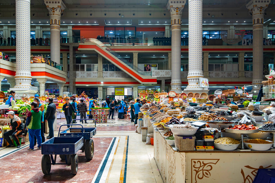 Mehrgon Bazaar, Dushanbe