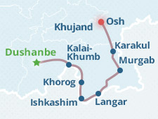 Tour map