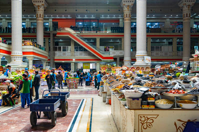Mehrgon Bazaar, Dushanbe