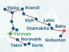 Armenia, Georgia & Azerbaijan Tour