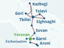 Caucasus Temples: Armenia & Georgia Tour