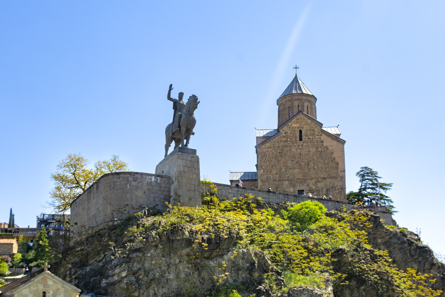 Metekhi Temple, Tbilisi, Georgia