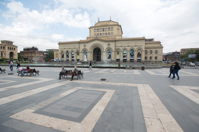 Plaza de la República, Ereván, Armenia