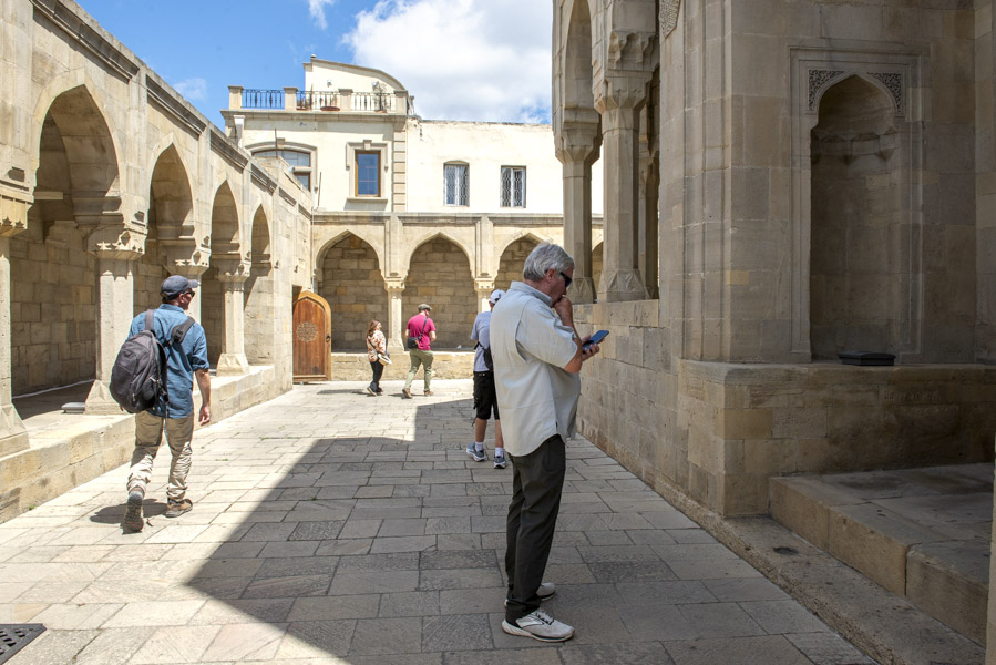Calles de Bakú, Azerbaiyán