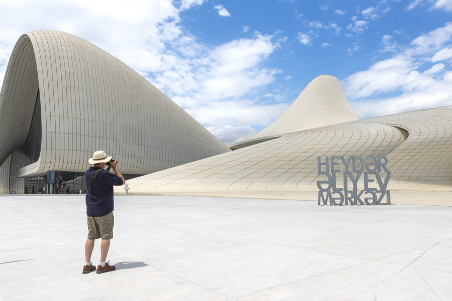 Centro Heydar Aliyev, Bakú, Azerbaiyán
