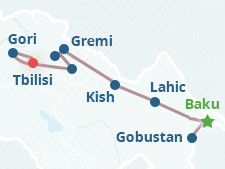Tour 1 Azerbaiyán y Georgia
