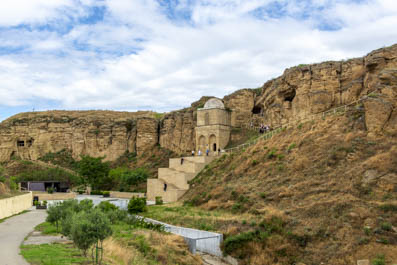 Mausoleo-mezquita de Diri-Baba, cerca de Shamakhi, Azerbaiyán