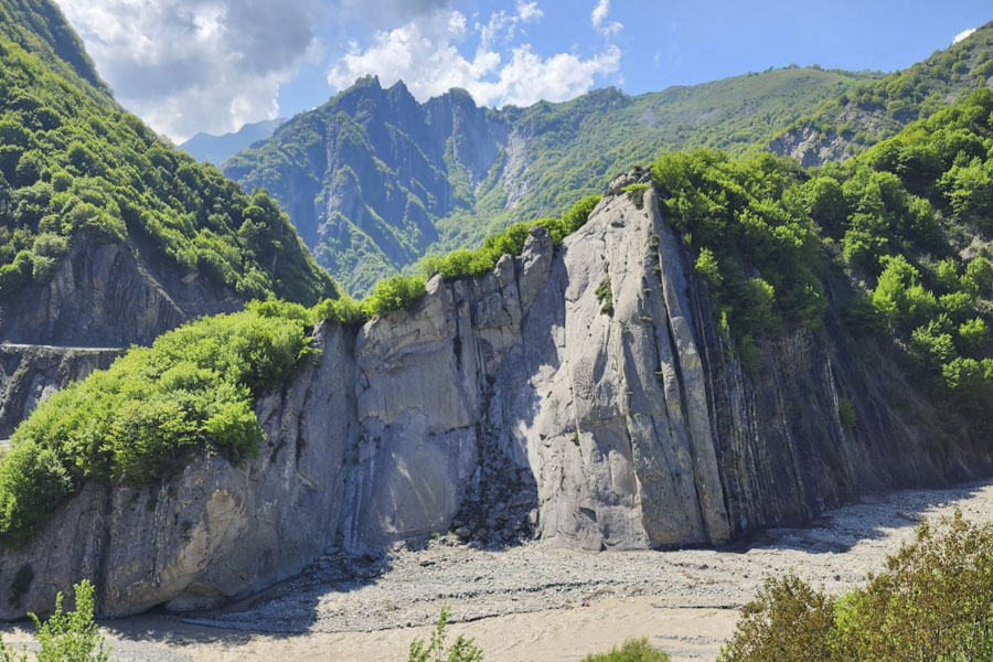 Cañón del río Girdimanchay, Azerbaiyán
