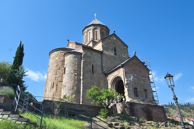 Templo Metekhi, Tiflis, Georgia