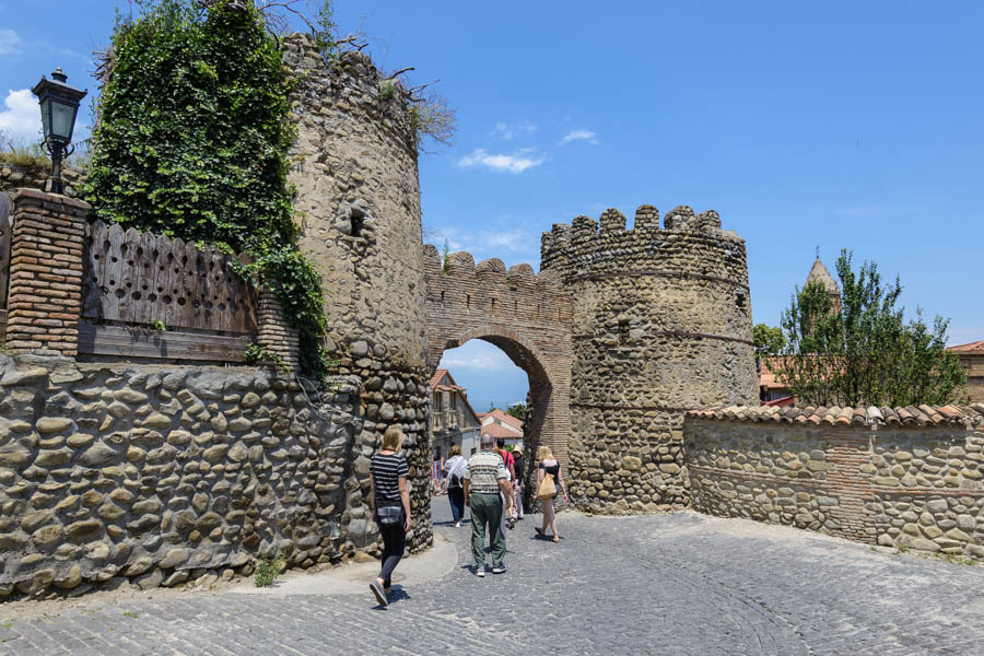Calles de Sighnaghi, Georgia