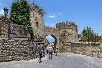 Calles de Sighnaghi, Georgia